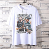 Basketball Sports T Shirt Loose Student Basketball Sport Short Sleeve T-Shirt Men'S Cotton Casual Top