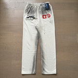 Hellstar JacketsHellstar Hoodie & Pants Wash Old Vintage Men's and Women's Loose Casual Sweater Sweatpants