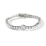 Chains 5A Zircon Flower Tennis Chain Tide Cool St. Valentine's Spectrum