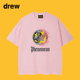 Drew T Shirts Cotton Short Sleeve Loose Men's Short Sleeve