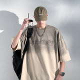 Nasa T Shirt Cotton Short-Sleeved T-Shirt Men'S Summer Loose Boys' Clothes