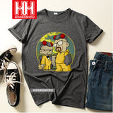 Heisenberg T Shirt Deadly Poison Man Fashion Cartoon Print Loose Crew Neck T-shirt Top