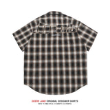 Men Shirts Short-Sleeved Shirt Men's Summer Loose Shirt Casual
