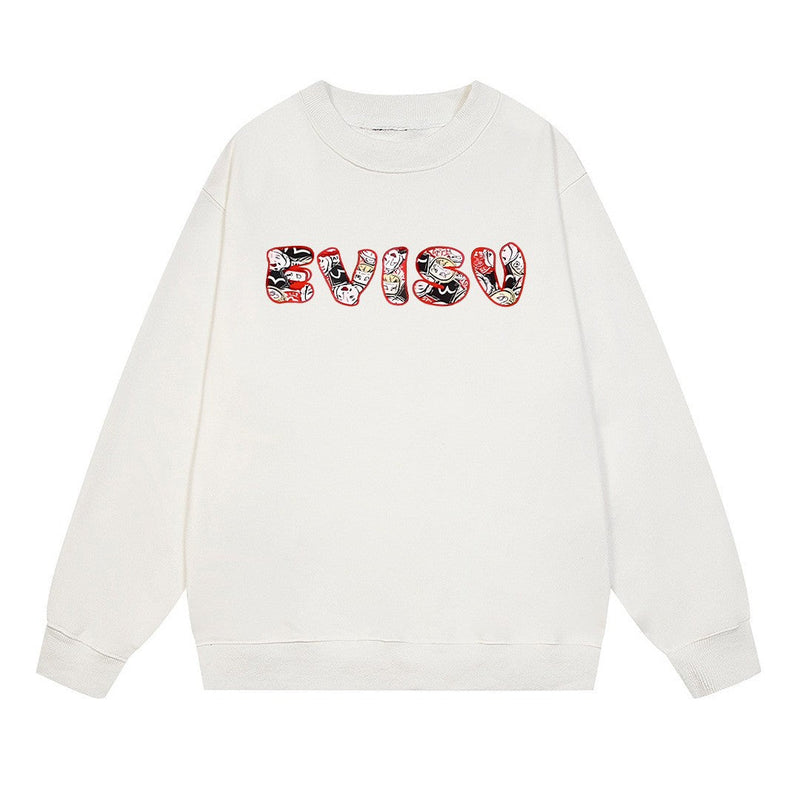 Evisu Sweatshirts Loose Unisex Sweater