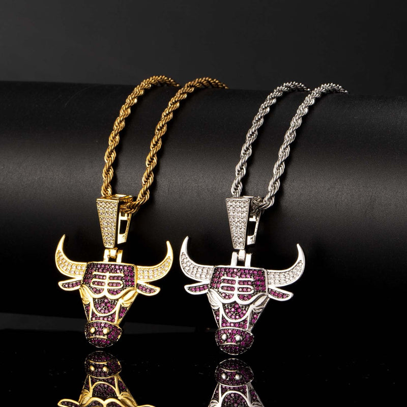 NBA Team Pendants Bulls Team Pendant Necklace Men