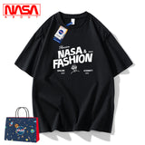 Nasa T Shirt Short Sleeve T-Shirt Men'S Half Sleeve