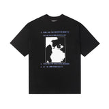 ERD T Shirts Cartoon Print Loose-Fitting Casual T-shirt
