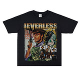 Film Star T Shirt Cotton Short Sleeve Loose Retro Design T-shirt
