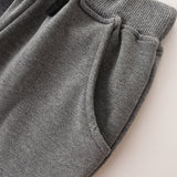 Boy Pants Autumn Boy Sweater Pants European and American Style Children Card