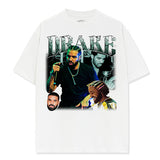 Drake T Shirts Short Sleeve T-Shirt Crew Neck