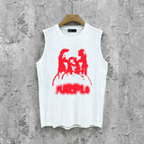 Purple Brand Tank T Shirts Sleeveless T-shirt Vest