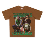 Film Star T Shirt Loose Heavy Retro Street Cotton American T-shirt