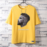 Basketball Sports T Shirt Pure Cotton Curry Basketball Sports Breathable Short Sleeve T-Shirt For Men
