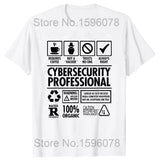 T-shirt Cybersecurity Programmer Men