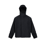 MIJKO Men's Jacket Double Zip Unisex Jacket