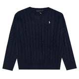 Ralph Lauren Knitted sweaters High Laflau War Horse Sweater Crew Neck Knitted Sweater Casual