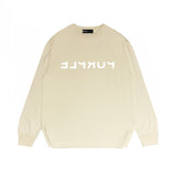 Purple Brand Long Sleeve T-Shirt Fashion Loose Long Sleeve Top