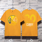 Basketball Sports T Shirt Curry 30 Thompson 11 Basketball Sports T-Shirt Student Loose Casual Breathable Short Sleeve Men