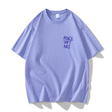 Nasa T Shirt Short Sleeve T-Shirt Men'S And Women'S Cotton Half Sleeve