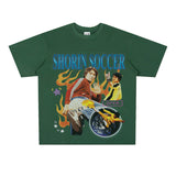 Film Star T Shirt Stephen Chow Short Sleeve American Retro T-shirt Men and Women