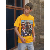 Film Star T Shirt Movie Terminator Poster Print Personalized Cotton Short Sleeve Loose round Neck T-shirt