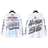 HS long-sleeve T-shirt summer, loose pullover long-sleeve T-shirt