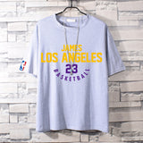 Basketball Sports T Shirt Nba Basketball Wear Sports Short-Sleeved T-Shirt Men'S Student Loose