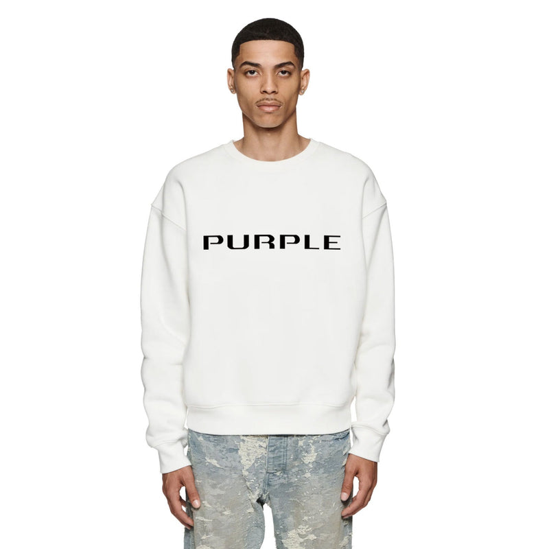 Purple Brand Sweatshirt Loose Crew Neck Sweater