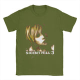 Amazing Silent Hill T-Shirts for Men Round Collar  Cotton