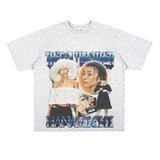 Film Star T Shirt Loose Heavy Retro Street T-shirt Men and Women