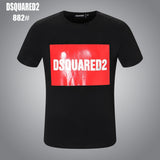 Dsq2 T Shirt Casual Sports Printed Short Sleeve Summer Men