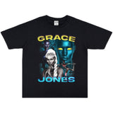 Film Star T Shirt Grace Jones Printed T-shirt Short Sleeve