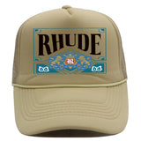 Rhude Hat Shade Mesh Cap Casual Baseball Cap Couple