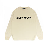 Purple Brand Long Sleeve T-Shirt Fashion Loose Long Sleeve Top
