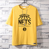 Basketball Sports T Shirt Summer Loose Short Sleeves T-Shirt Men'S Basketball Nets Owen Durant