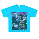 Film Star T Shirt Movie the Wolverine Cotton Short Sleeve Loose Retro T-shirt Men