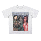 Film Star T Shirt Movie Westward Journey Stephen Chow Trendy Pure Cotton Short Sleeve Loose T-shirt