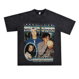 Film Star T Shirt Chen Yixun Loose American Retro Street T-shirt Men and Women