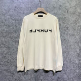 Purple Brand Long Sleeve T-Shirt Fashion Loose Long Sleeve Top