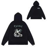 Evisu Hoodie Fushen hooded sweater autumn winter