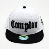 Compton Hat Hip Hop Snapback Flat Bill Cap