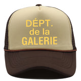 GALLERY DEPT Hat Mesh Cap Shade Summer Print Baseball Cap Casual Sunscreen Cap Outdoor