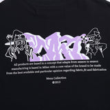 Ow T Shirts Gradient Arrow Men and Women Short Sleeve