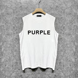 Purple Brand Tank T Shirts Sleeveless T-shirt Vest