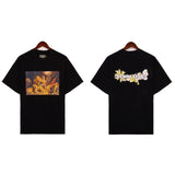 Denim Tears T Shirts Letter Portrait Short Sleeve T-Shirt