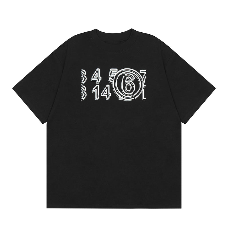 Maison Margiela T-Shirts Crew Neck Loose Short Sleeve T-Shirt