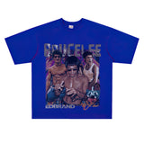 Film Star T Shirt Movie Bruce Lee Cotton Short Sleeve Loose round Neck American T-shirt Men and Women