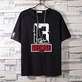 Basketball Sports T Shirt Cotton Short-Sleeved T-Shirt Male Student Loose Casual Sweatshirt