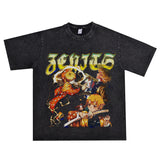 Basket Ball Star T Shirt Printed Short Sleeve Loose T-shirt