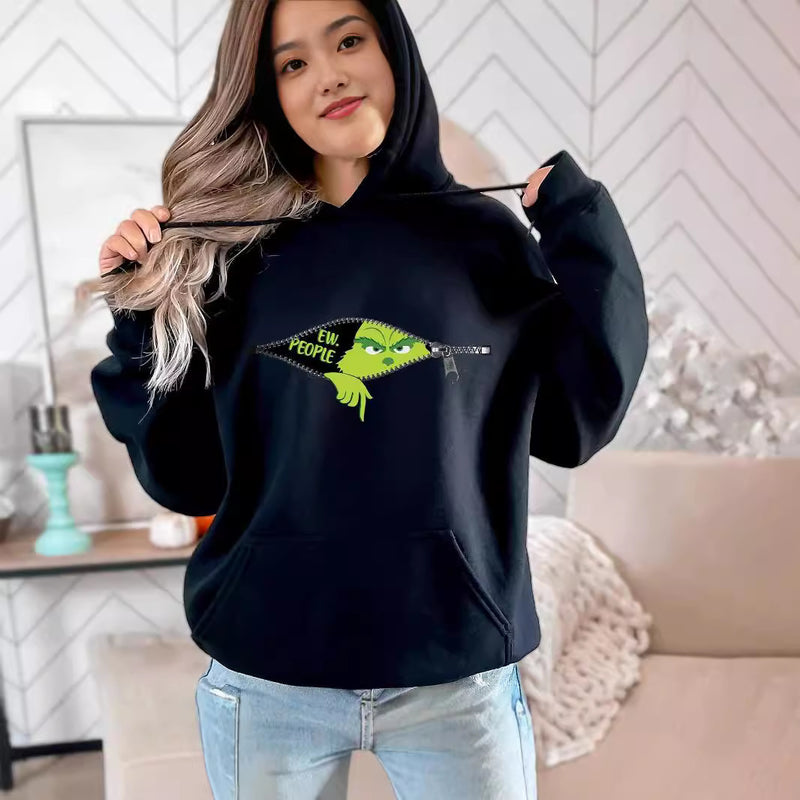 People Sweatshirt, Grinch Sweatshirt